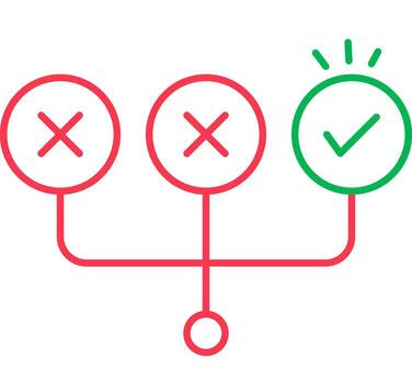 Test and Learn Icon vector