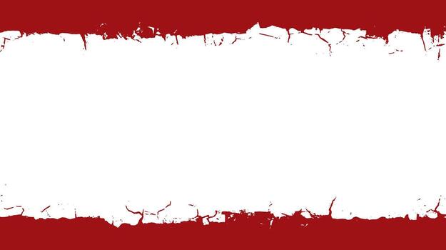 rojo grunge frontera marco textura antecedentes vector
