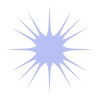 Radiant light burst symbol representing energy, innovation, and bright ideas for modern concepts. vector