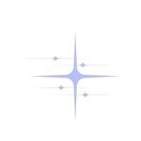 Sparkling light effect with subtle starbursts and soft glow, perfect for festive or magical design elements. vector