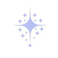 Sparkling starburst creating magical, celebratory atmosphere for festive occasions vector