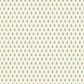 Seamless pattern with rain drops. Can be used to fabric design, wallpaper, decorative paper, web design, etc. Swatches of seamless patterns included in the file. vector