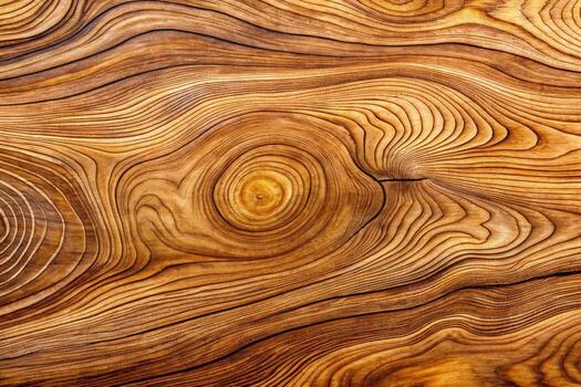 Wood background. Intricate patterns of concentric circles and flowing lines create a natural wood grain photo