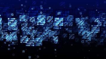 digital resumen antecedentes con binario código video