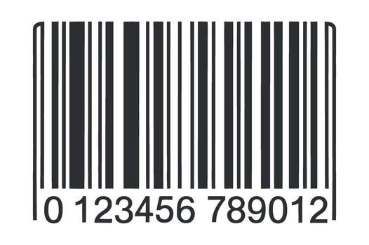 Universal Product Code Barcode Illustration for Retail and Inventory Management System vector