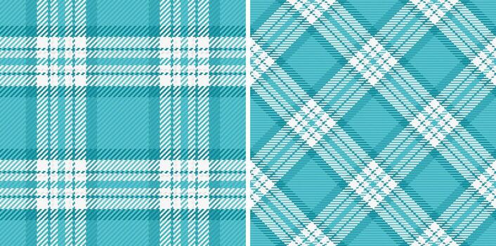 elegante verde azulado blanco tartán modelo colocar. clásico cheque diseños Perfecto para antecedentes, textiles, o digital Arte. versátil para ambos impresión y web vector