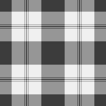 Classic grayscale plaid pattern. Versatile checkered background for textiles, web design, or print. Timeless design adds subtle texture and visual appeal. vector