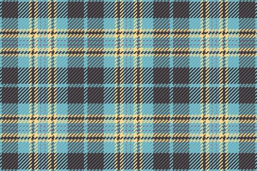vacío textura sin costura , lineal textil tartán antecedentes. pantalla tartán tela modelo cheque en cian y gris colores. vector