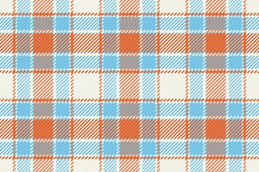 célula cheque textura , atuendo tartán antecedentes modelo. amable tartán sin costura tela textil en blanco y cian colores. vector