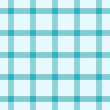 Kilt tartan seamless texture, wear fabric textile . Shape plaid pattern background check in light and cyan colors. vector