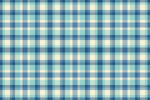mínimo sin costura textil fondo, diciembre tartán modelo tartán. poncho cheque textura tela en ligero y cian colores. vector
