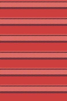 Teenage stripe background seamless, tablecloth textile vertical fabric. Invitation lines texture pattern in red and dark colors. vector