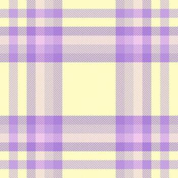 Pastel purple and yellow herringbone plaid pattern. Subtle texture, perfect for textile design, fashion, or website backgrounds. Evokes feelings of spring, gentleness, and soft sophistication. vector