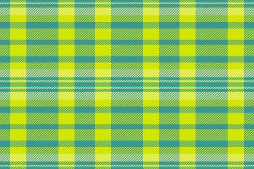 Ireland background texture plaid, rough tartan fabric. Fashioned pattern textile check seamless in teal and bright colors. vector