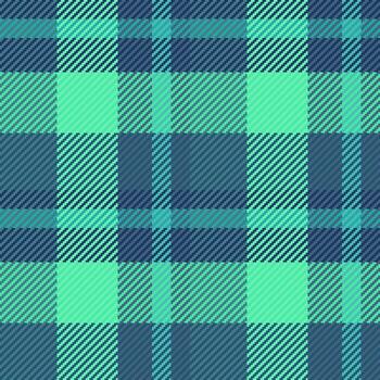 clásico tartán modelo con texturizado tejido en sombras de verde azulado y azul. eterno diseño ideal para antecedentes, textiles, digital arte, Moda relacionado proyectos vector