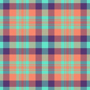 vibrante tartán modelo en refrescante matices un clásico y versátil textil diseño, Perfecto para antecedentes, vestir, o creativo proyectos con un retro o moderno girar. vector