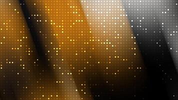 raggiante piazze su colorato bande, la creazione di un' dinamico astratto modello. ideale per sfondi, digitale arte, innovativo disegni, e vivace concetti. video