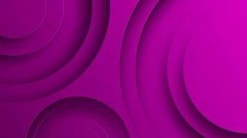 skiktad magenta cirklar med djup och visuell mönster lämplig för digital bakgrunder, grafisk design projekt, och abstrakt konstnärlig begrepp. video