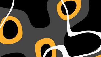 Abstract geometric shapes in gold, black, gray, and white. Suitable for backgrounds, patterns, or modern design concepts. Versatile and elegant. video