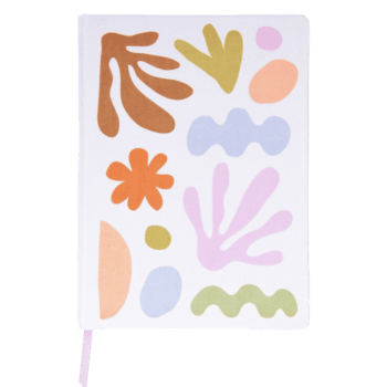 cuaderno aislado en transparente antecedentes presentando resumen formas y patrones png