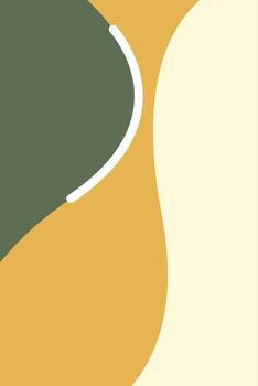 Abstract Modern Pattern with Geometric Shapes vector