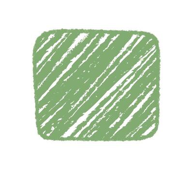 verde lápiz de color bosquejo cuadrado marco textura formas un negrita orgánico antecedentes. diagonal raya y frontera crear un sencillo rectángulo, ideal como gráfico para texto o moderno tarjeta modelo. vector