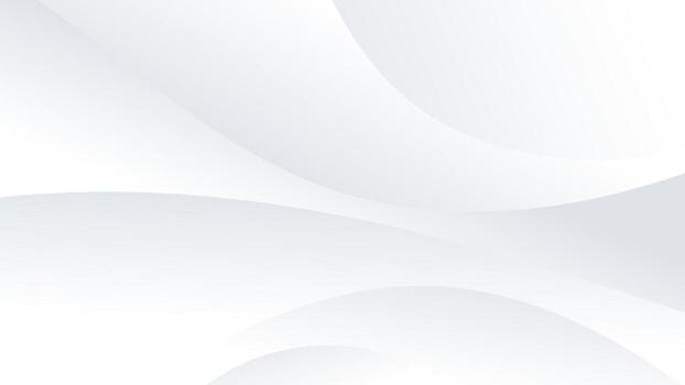 white background with abstract curve shape and line decoration vector