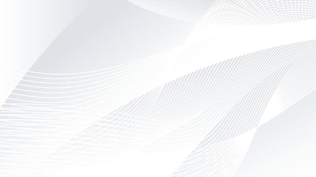 white background with abstract color gradient and curve lines vector