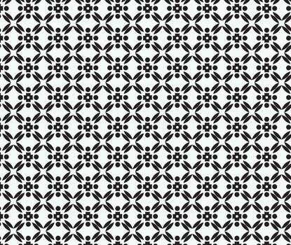 Elegant and Intricate Islamic Tessellation Design with Interlacing Lines, Perfect for Decorative and Architectural Use vector