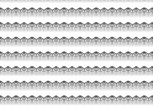 Horizontally Arranged Modern Geometric Abstract Design with a Seamless, Repeating, Monochrome Gradient Striped Pattern, Ideal for a Background or Border Texture vector