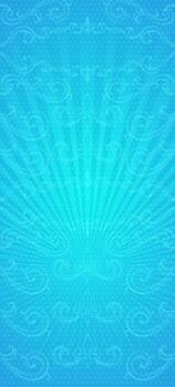 Light blue Background with floral pattern decoration, recomended for phone background and background promotion vector