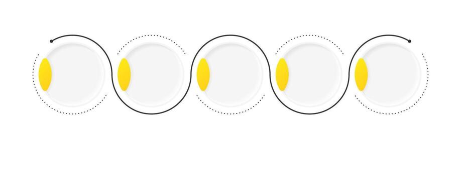 flujo de trabajo estructura infografía modelo. estrategia planificación, cartografía. datos visualización con 5 5 pasos. vacío proceso diseño. editable blanco opciones informacion gráficos vector