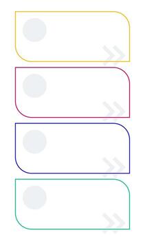 Technical solutions rectangular infographic template. Automation of processes. Data visualization with 4 steps. Empty process design. Editable blank options info graphics vector
