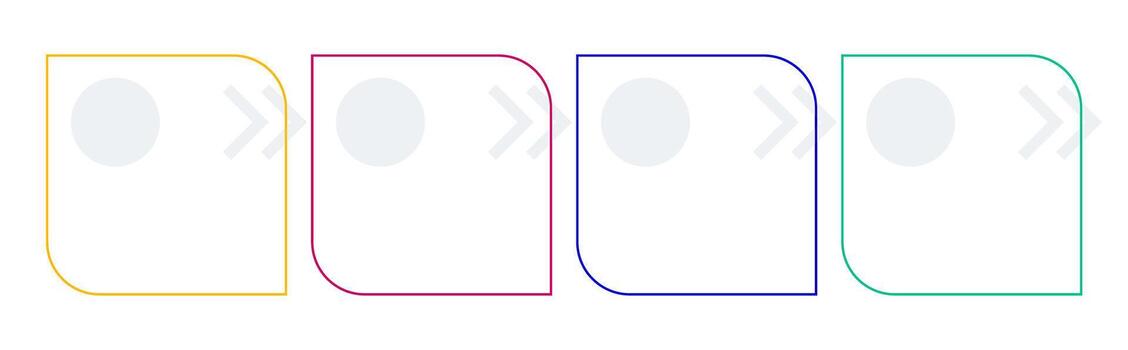 Principles of education square infographic template. Student information support. Data visualization with 4 steps. Empty process design. Editable blank options info graphics vector