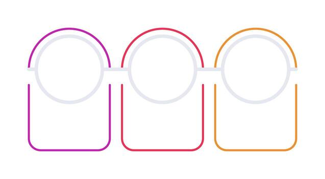 Fin tech solutions for business infographic template. Cryptocurrency exchange. Data visualization with 3 steps. Empty process design. Editable blank options info graphics vector