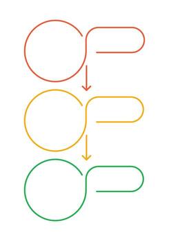 Social media marketing infographic template. Blogging in brand development. Data visualization with 3 steps. Empty process design. Editable blank options info graphics vector