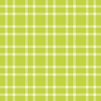 vibrante, sin costura tartán modelo con Fresco primavera verde matices y un crema red. Perfecto para textil diseño, antecedentes, o agregando un toque de rústico encanto. vector