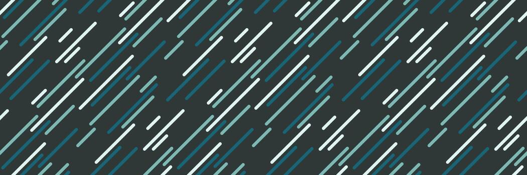 Abstract diagonal lines pattern. Modern teal, white, and dark grey geometric design. Perfect for website backgrounds, textile prints, or digital projects. Conveys speed, technology, or movement. vector