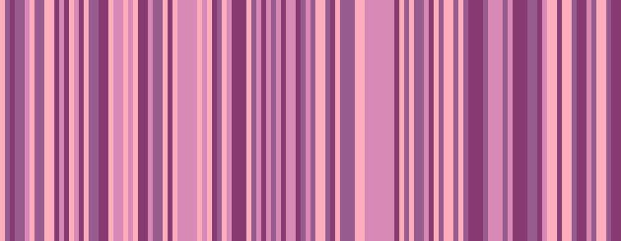 Elegant vertical stripes in soft pink and purple hues create a sophisticated, minimalist background. Perfect for websites, presentations, or textile designs, this pattern evokes calm and serenity. vector
