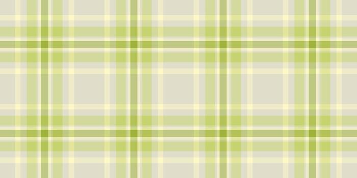 Subtle plaid pattern in calming green and cream tones. Versatile for backgrounds, textiles, or design projects. Represents order, harmony, and nature. vector