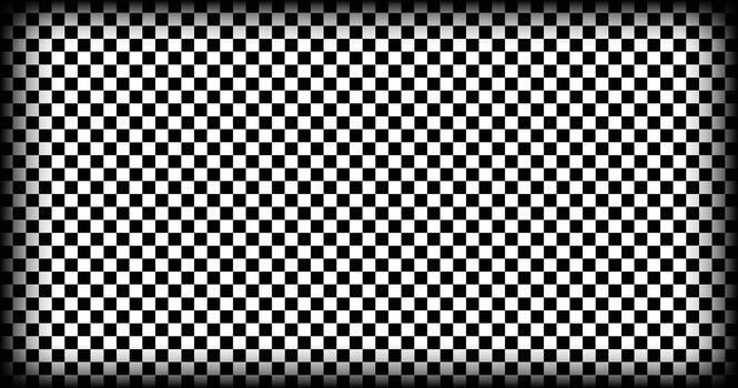 Checkerboard Pattern with Vignette Shadow Gradient Background vector