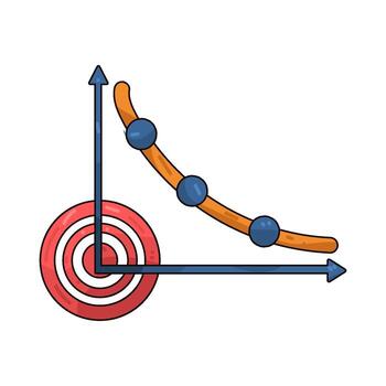 Data Analysis Curve Graph with Target vector