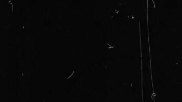 retro vhs stil täcka över med årgång ljud och förvrängd textur video