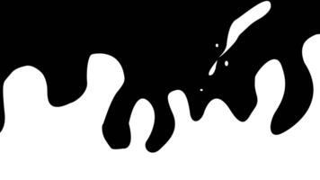 2D Animation of hand-drawn splash liquid transition for a cartoon ,Transition Effect liquid Transitions FX sprite video