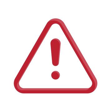 risk icon. management. exclamation mark warning symbol inside a triangle. manager, success. Mixed design style vector