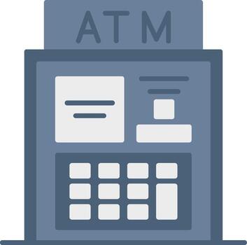 ATM Automated Machine vector