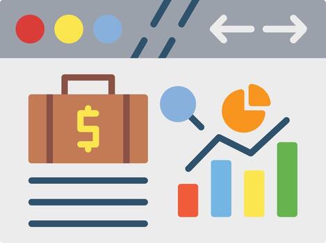 Expense Tracker Tool vector