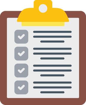 Checklist Task List vector