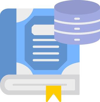 Database Data Storage System vector