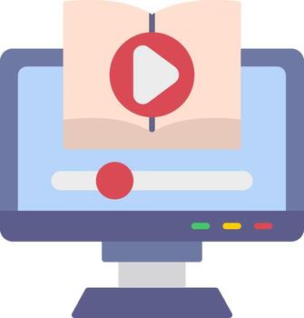 Tutorial Lesson Online vector